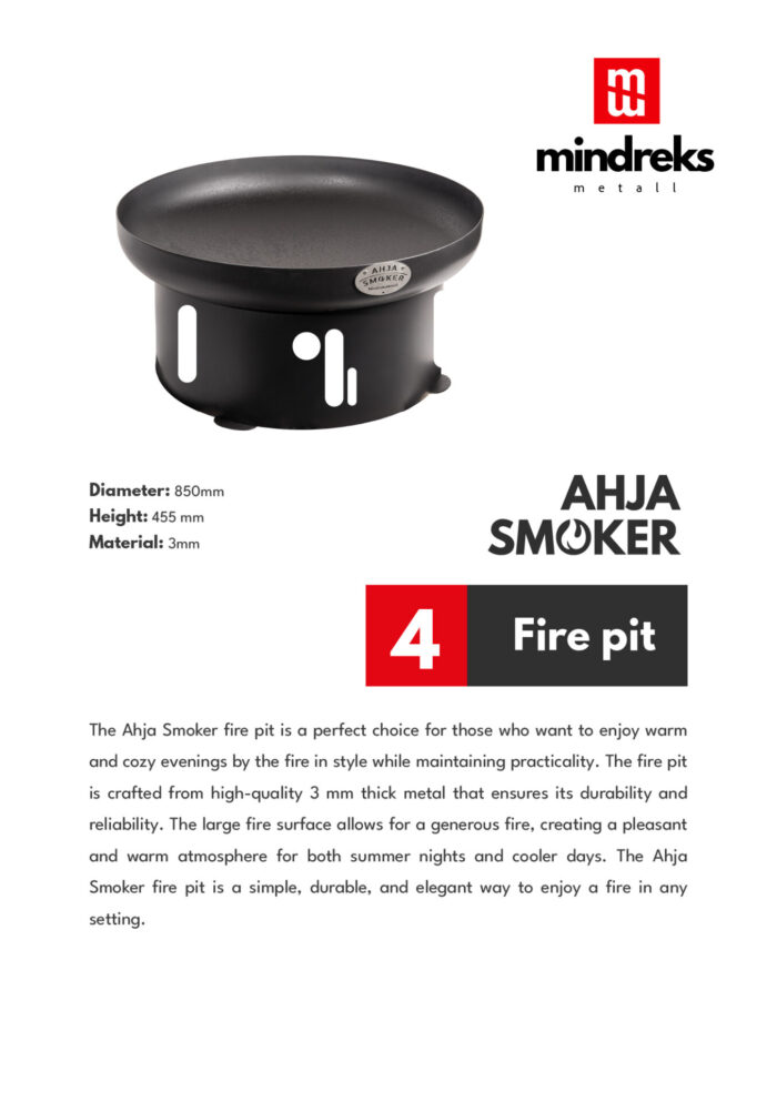 Ahja Smoker Lõkkealus - Image 3
